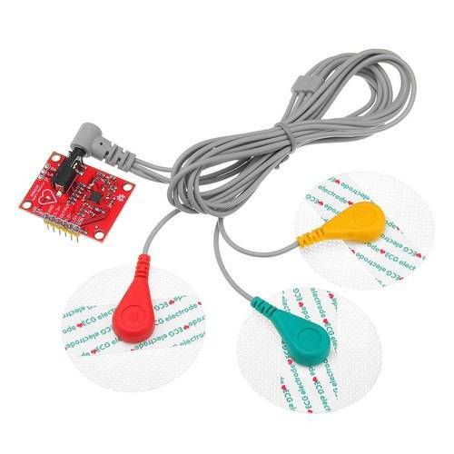 Heart Rate Monitor Kit with AD8232 ECG sensor module - Image 2