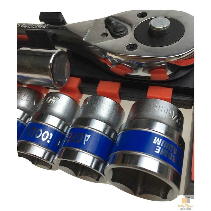 12pcs SOCKET SET Quality Chrome Vanadium Ratchet Wrench - Image 3