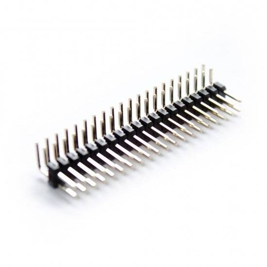 Pin Header Male Double Angled 2.54mm - Image 3