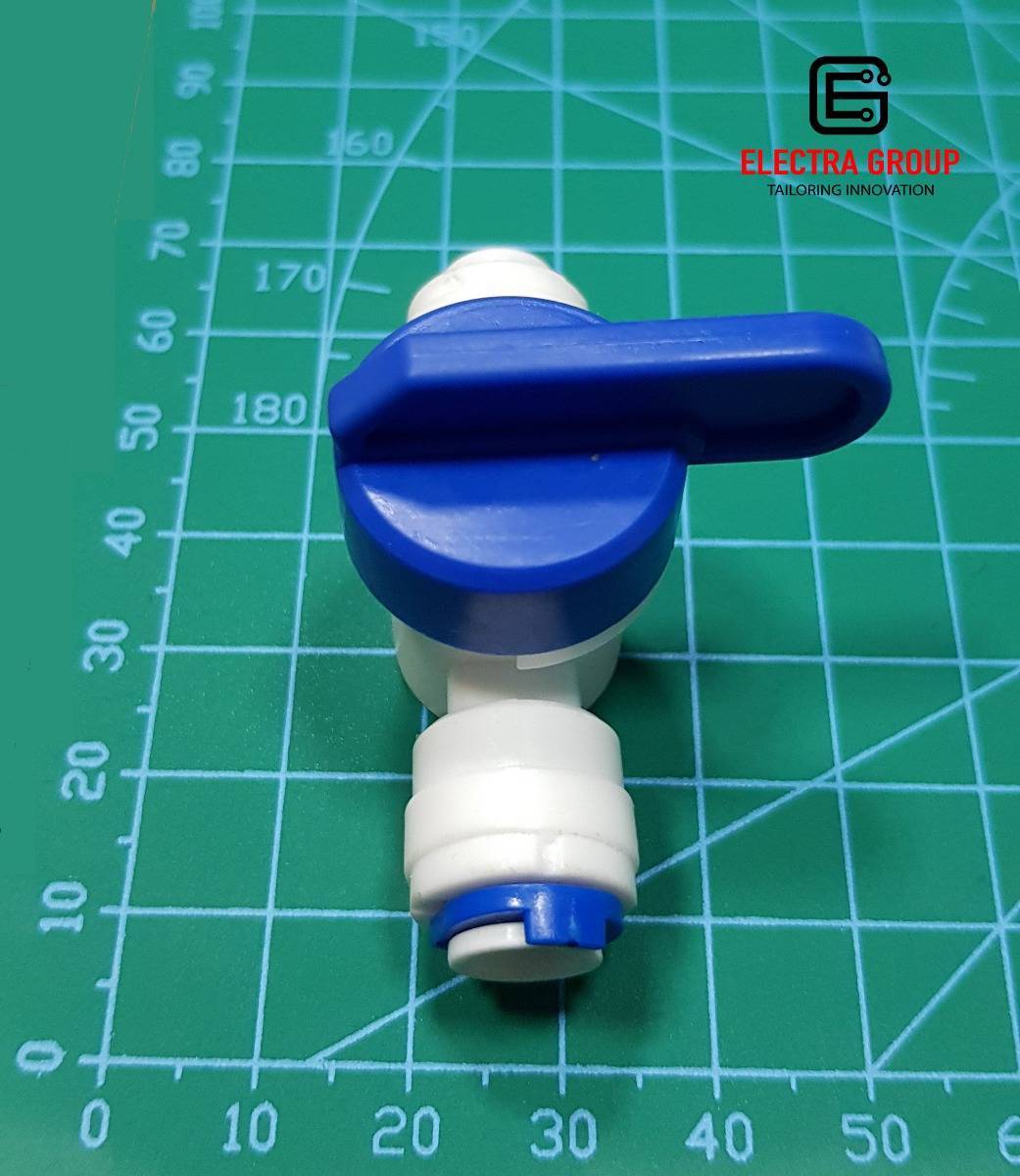 On/Off Water Stopcock Valve Connector for 6mm Tube - Image 3