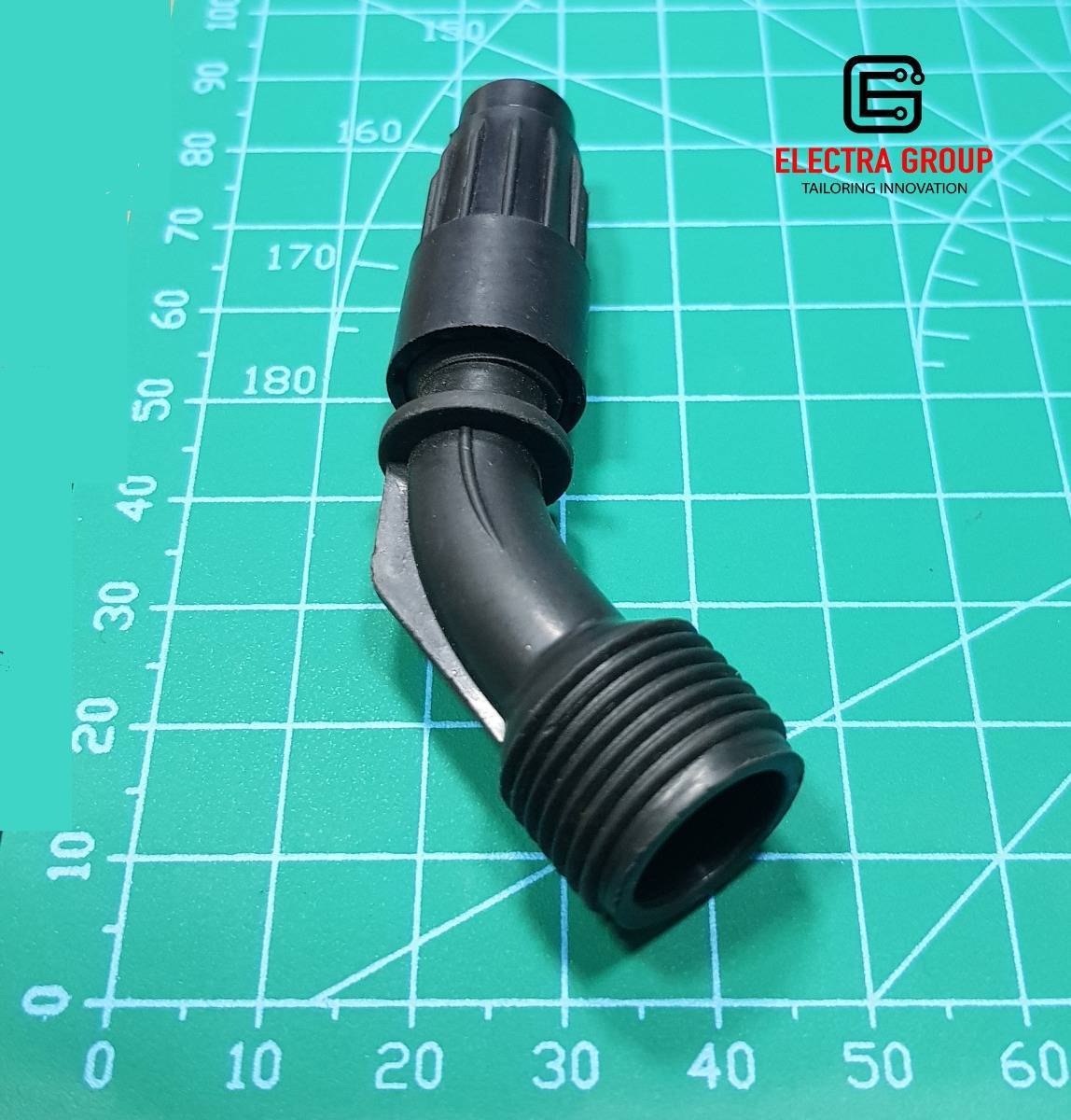 Sprinkler Plastic Water Nozzle Black Sprayer - Image 2