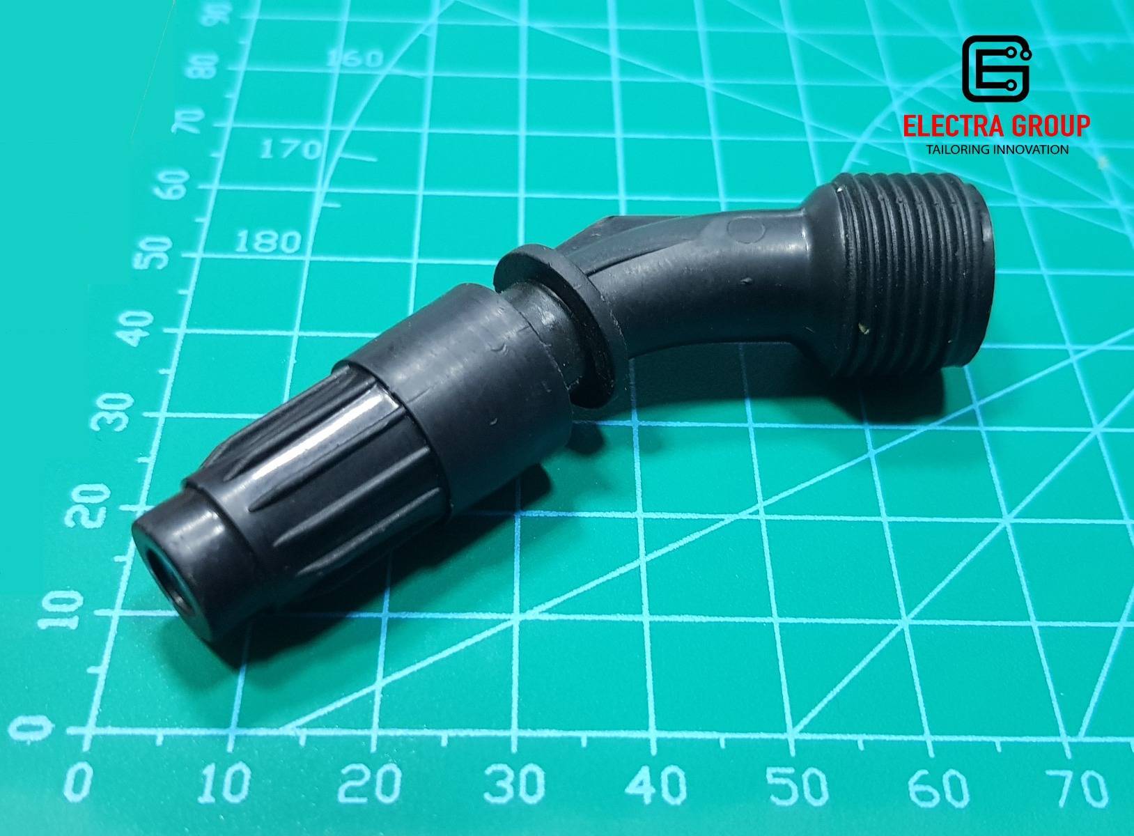 Sprinkler Plastic Water Nozzle Black Sprayer - Image 3