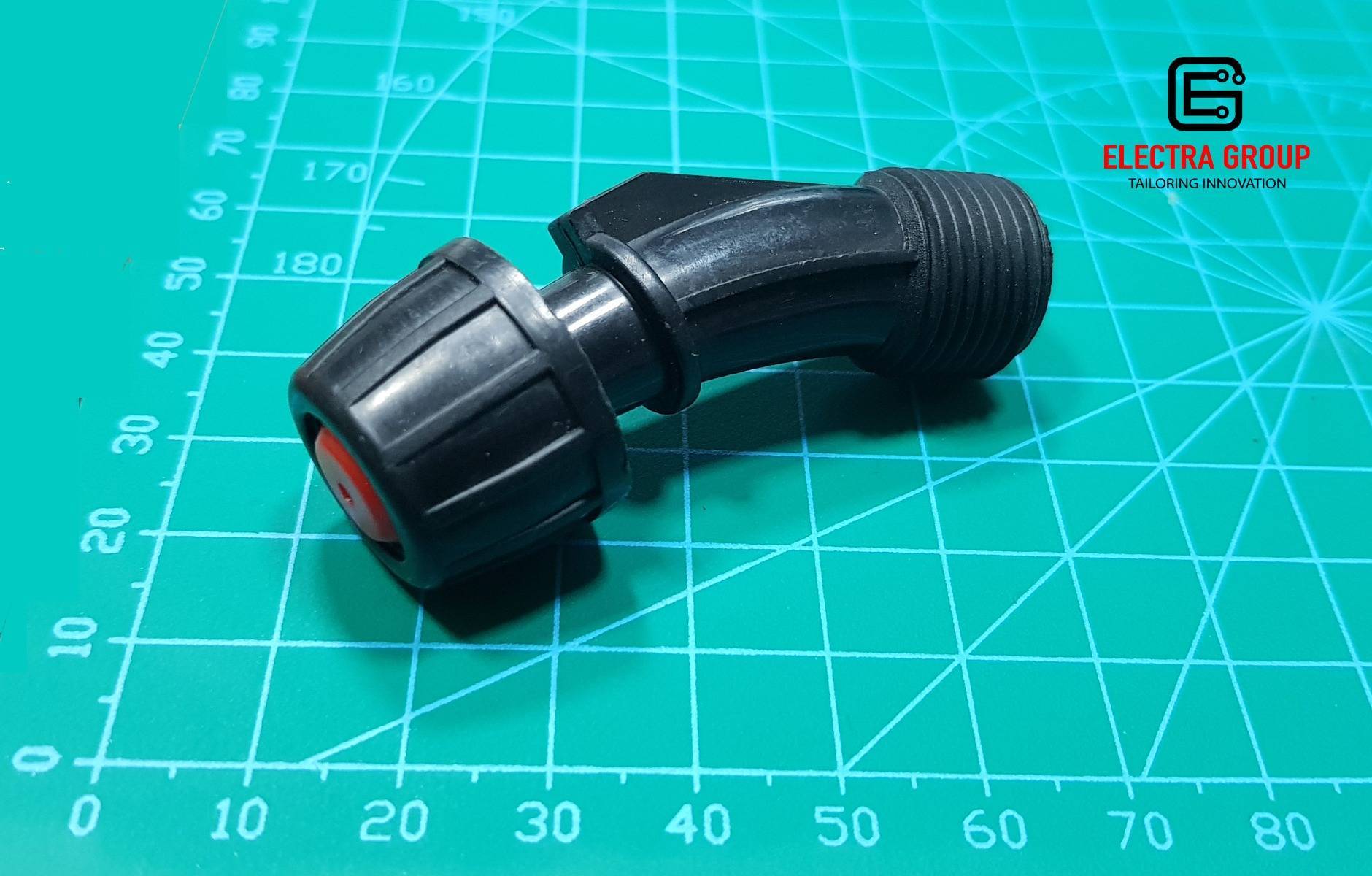Sprinkler Plastic Water Nozzle Red Sprayer - Image 2