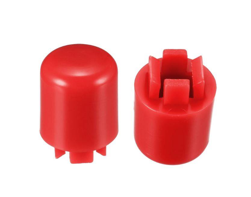 Red Cap For 4 Pin Push Button