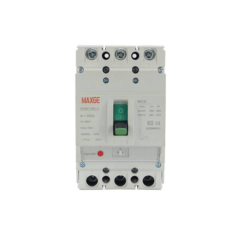 MAXGE SGM3 160A Moulded Case Circuit Breaker (MCCB) - Image 2
