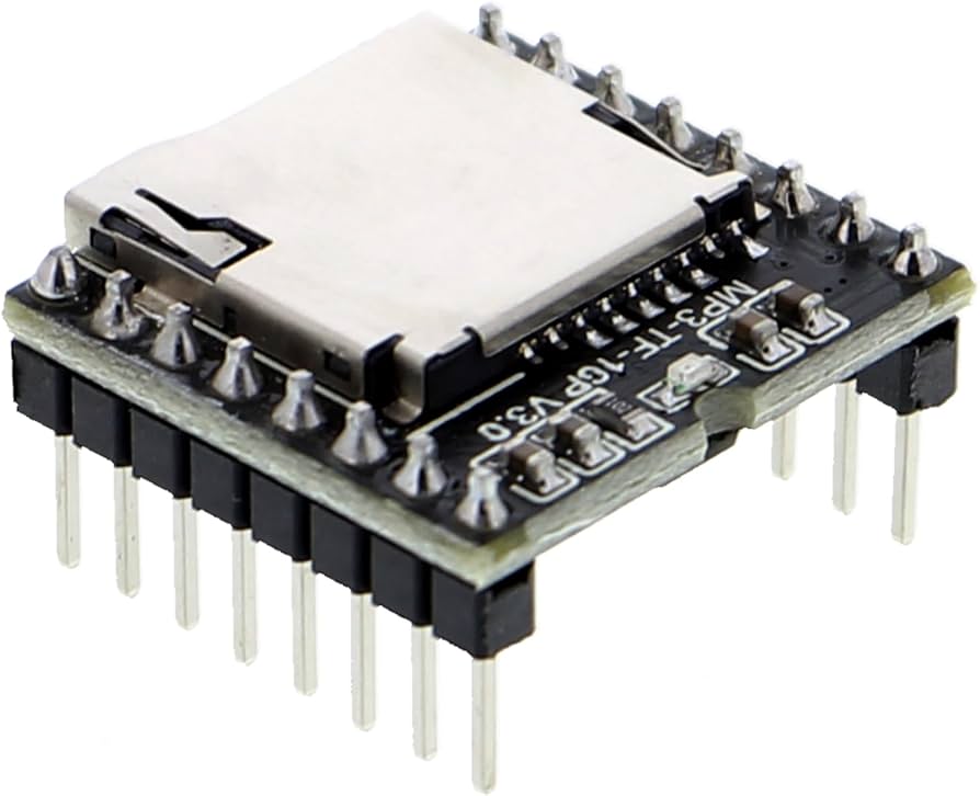 Mini MP3 Player Module ( MP3-TF-16P ) original ICs - Image 5