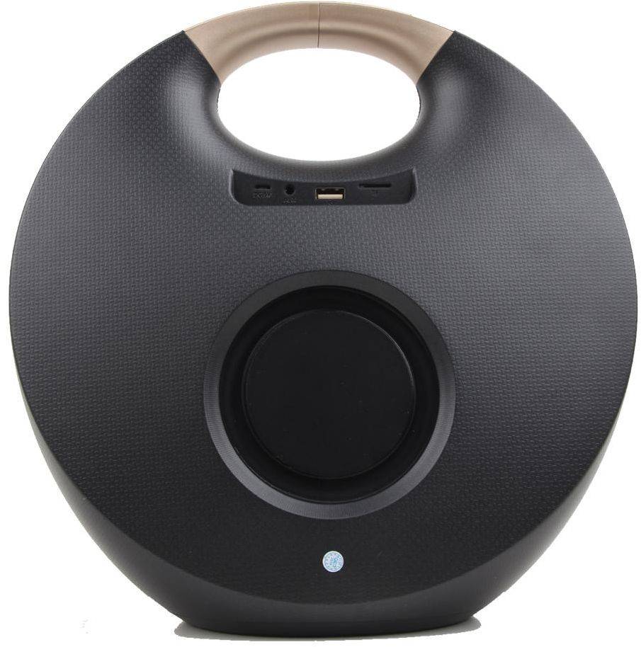 M1 mini bluetooth Portable splash proof speaker with Pendrive/Sd Card/Aux Support - Black - Image 2