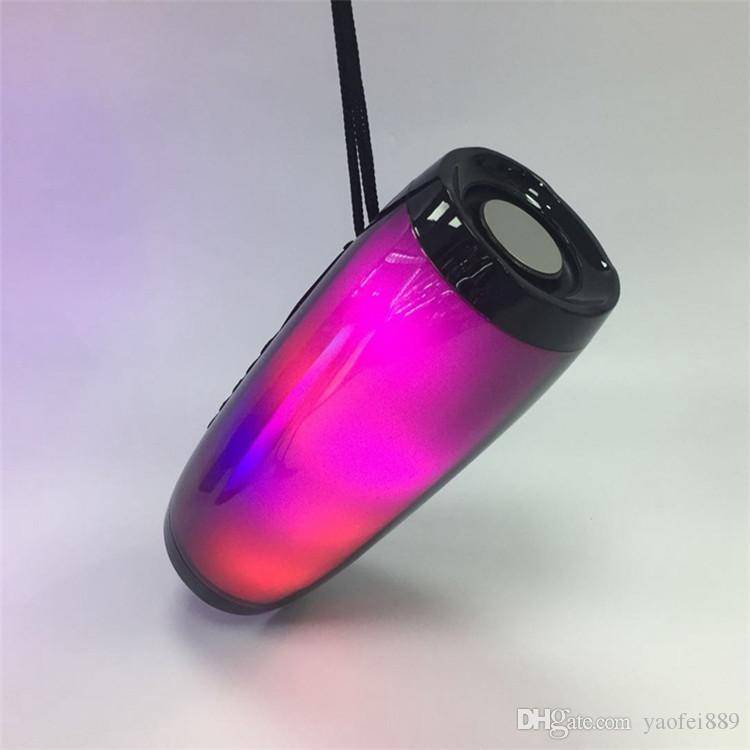 Wireless Portable LED Bluetooth Speaker 157 - Black - Image 2