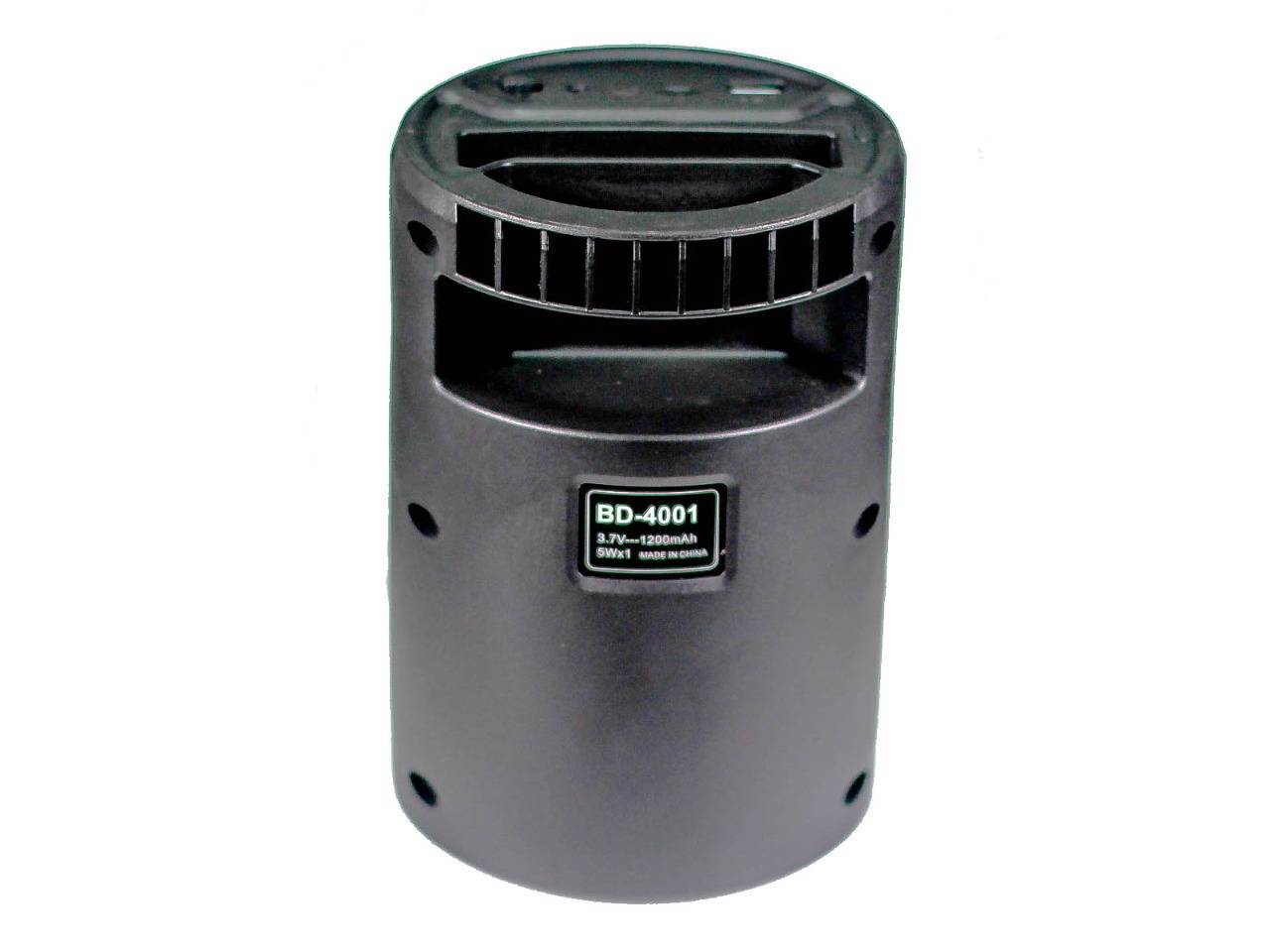 Portable Wireless High Quality Bluetooth Speaker BD-4001 with AUX, USB and TF Card Slot - Black - Image 2