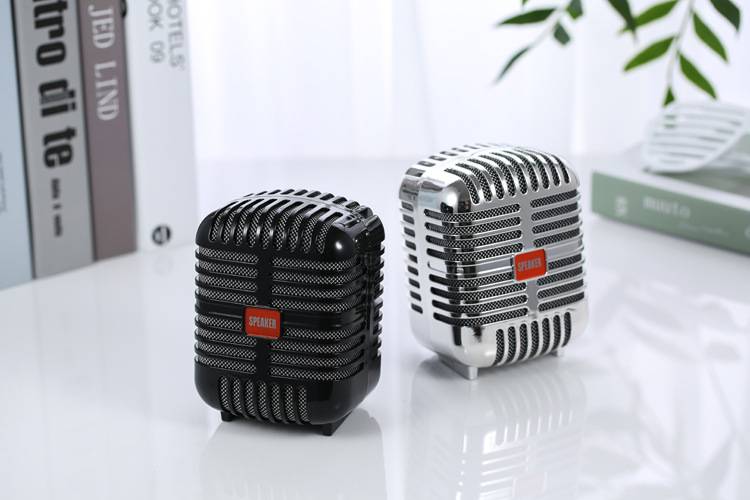 Wireless Bluetooth Speaker Metal USB TF Card T20 - Red - Image 5