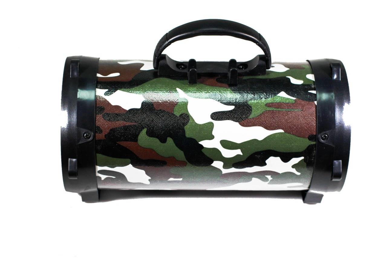 Portable Wireless High Quality Bluetooth Speaker XC002 with USB and TF Card Slot with handle - Multi Color Navy - Image 2