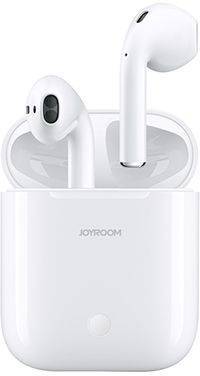 Joyroom JR-T03S TWS Sense POP UP Touch Control Bluetooth Earphones with Wireless Charging Box - White