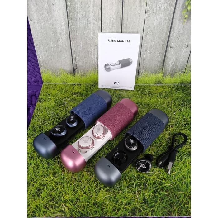 HIFI Bluetooth Earphone Pods 206 - Rose - Image 3