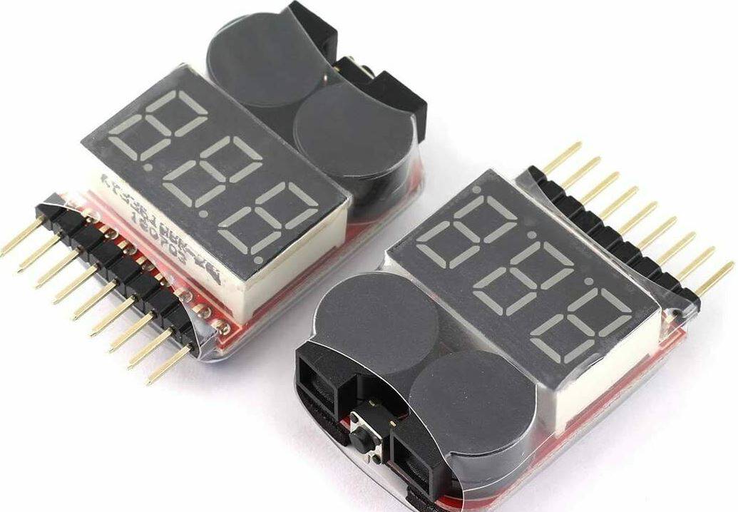 Lipo Battery Voltage Tester / Low Voltage Buzzer Alarm - Image 2