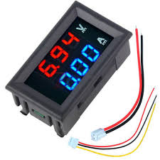DC 0-100V 10A Digital Voltmeter and Ammeter Dual Display - Image 9