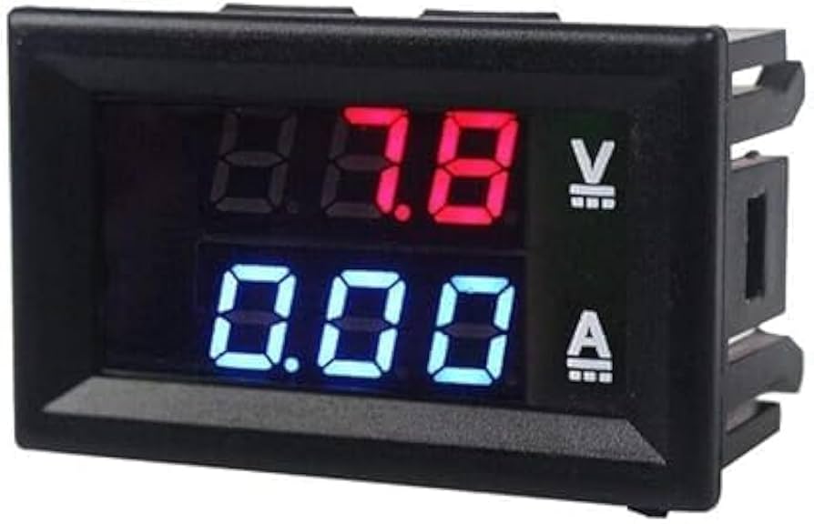 DC 0-100V 10A Digital Voltmeter and Ammeter Dual Display - Image 12
