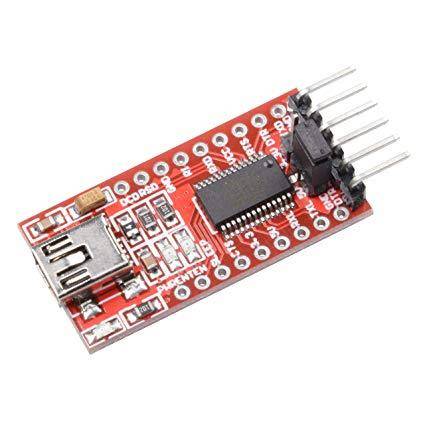 USB mini to TTL FTDI Board Module FT232RL Switchable 3.3V/5V