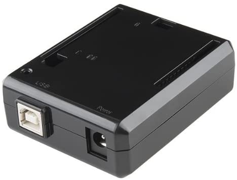 Arduino Uno Case - Black Plastic