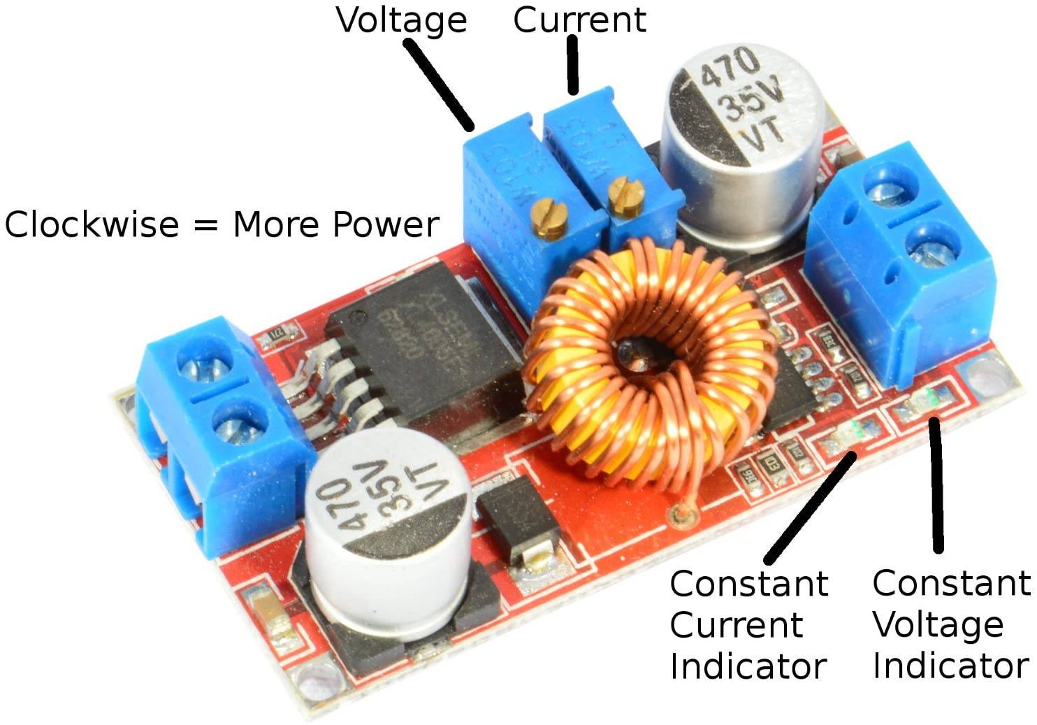 XL4015 5A DC Buck Step Down Voltage Converter - Image 2