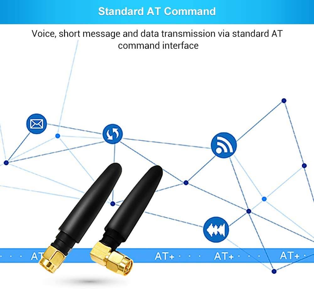 GSM Antenna IPX to SMA Connector for SIM900A SIM900 SIM800L GPRS - Image 2