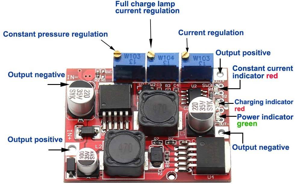 DC-DC Step Up Down Boost Buck Voltage Converter Module LM2577S LM2596S - Image 5