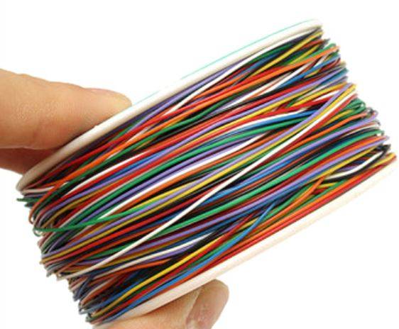 8-Wire Colored Insulation Wrapping Wire (P/N B-30-1000) 300M 30AWG - Image 5