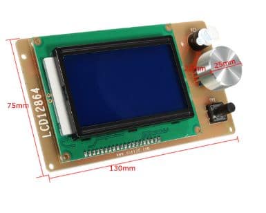 Display LCD 12864 3D Printer Controller Adapter For RAMPS 1.4 - Image 7