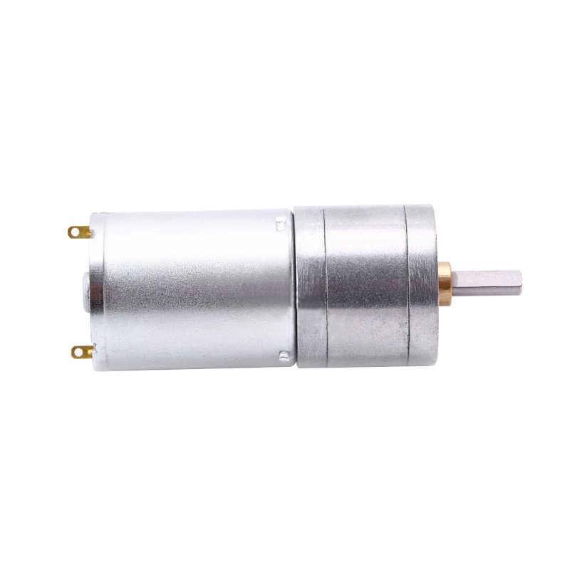 JGA25-370 12V DC Gearmotor 17 RPM - Image 3