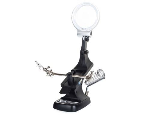 Multifunctional LED Helping Third Hand Magnifying - Image 2