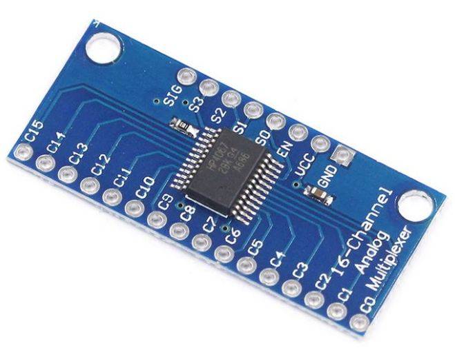 16 Channel Analog Multiplexer