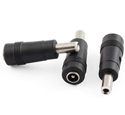 5.5x2.5mm Male to Female Plug Jack DC Connector Adapter - Image 2