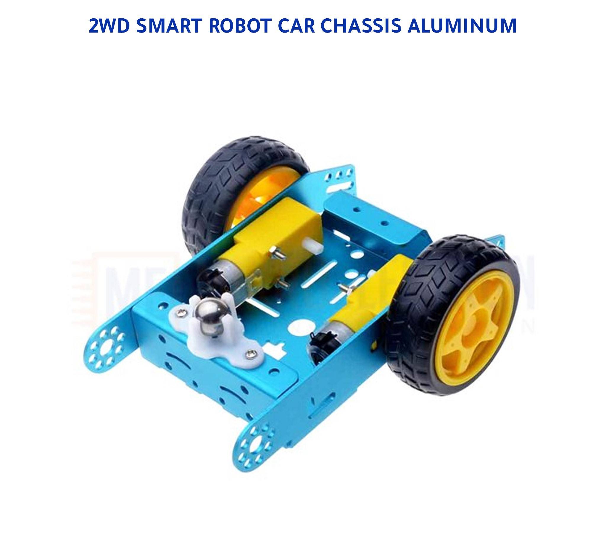 2WD Smart Robot Car Chassis Aluminum