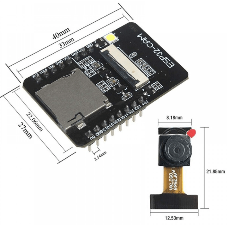 ESP32 CAM WIFI Bluetooth with Camera Module OV2640 - Image 6