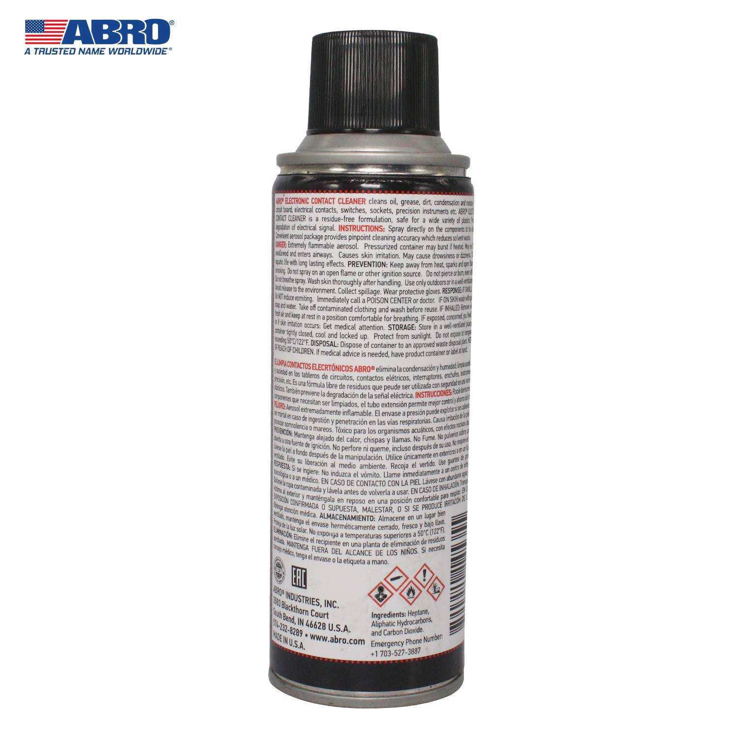 ABRO EC-533 Electronic Contact Cleaner - Image 2
