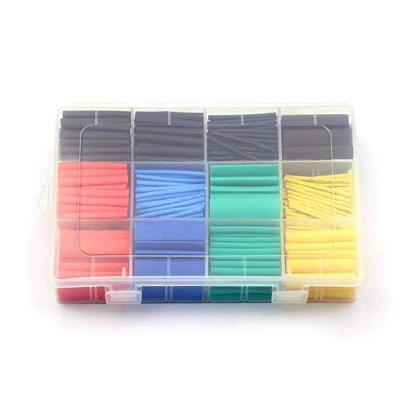 530 Pcs Heat Shrink Tubing Insulation Shrinkable Tube Assortment - Image 3