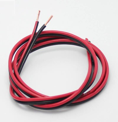Red & Black Audio Speaker Cable 2X1mm 1meter - Image 4
