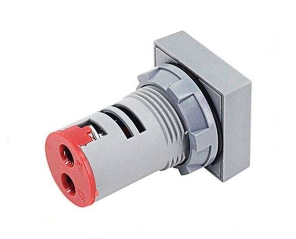 BOTRIC AD101-22VMS Mini Square Shape Digital Voltmeter RED - Image 2