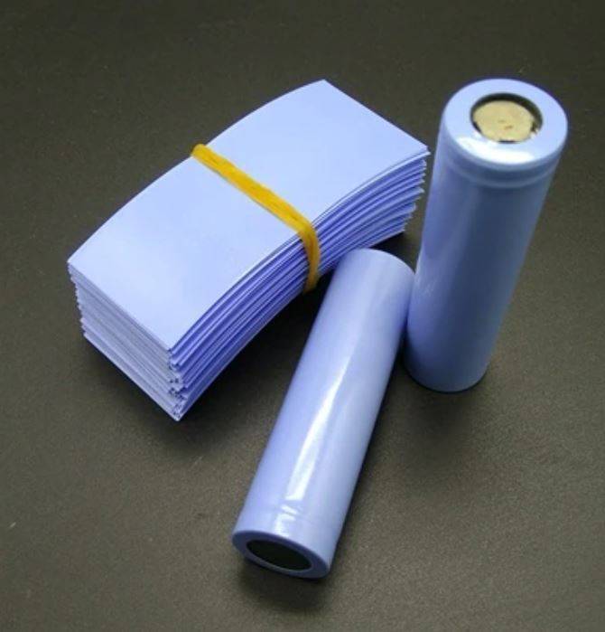 PVC Heat Shrink Tube For 18650 Battery (PURPLE)