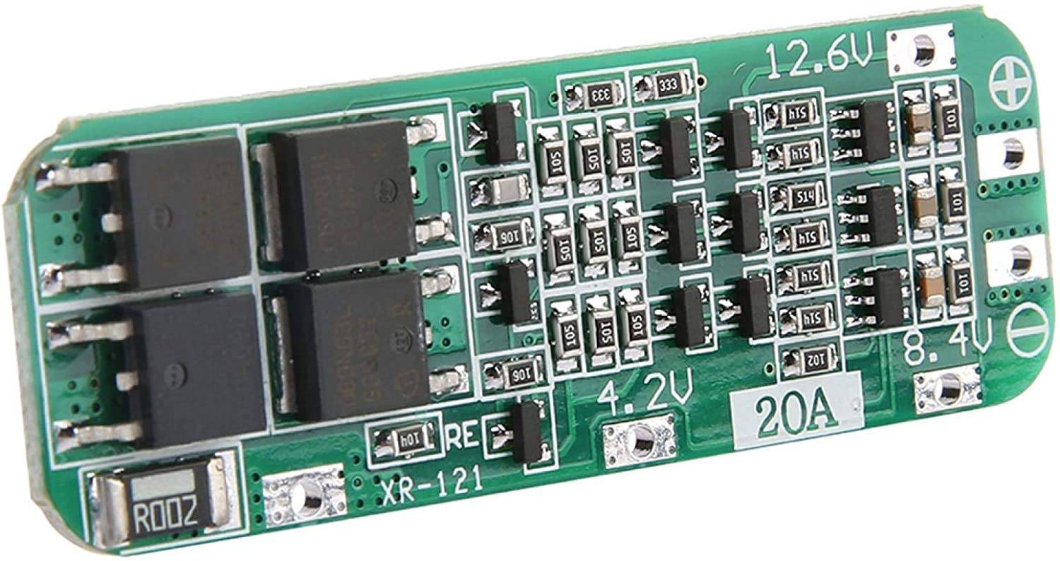 Lithium Battery Charger Protection Module (BMS) 3S 20A 12.6V - Image 3
