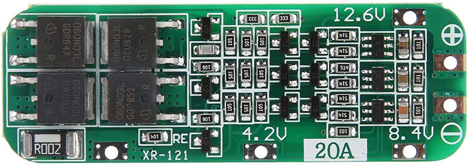 Lithium Battery Charger Protection Module (BMS) 3S 20A 12.6V - Image 5