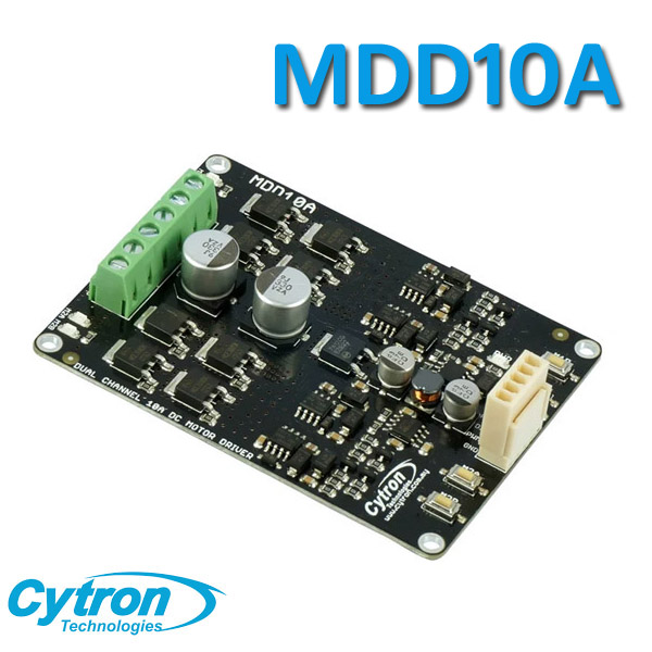 10Amp 5V-30V DC Motor Driver (2 Channels) MDD10A - Image 4