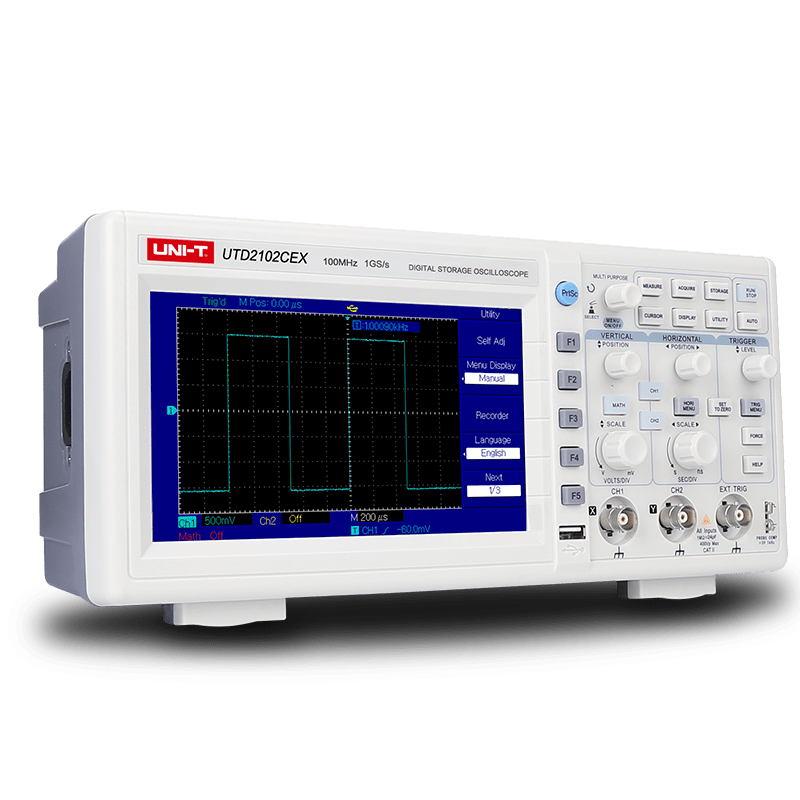 UNI-T UTD2102CEX+ Digital Oscilloscope - Image 3