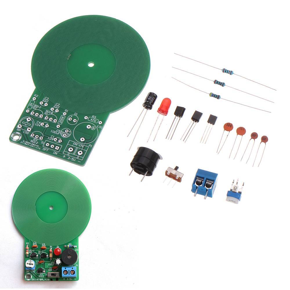 Metal Detector Electronic Kit DC 3V-5V 60mm - DIY KIT - Image 4