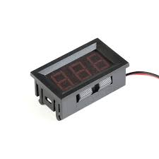 Two-wire DC 4.5V to 30V Digital Voltmeter (Red) - 0.56in - Image 3