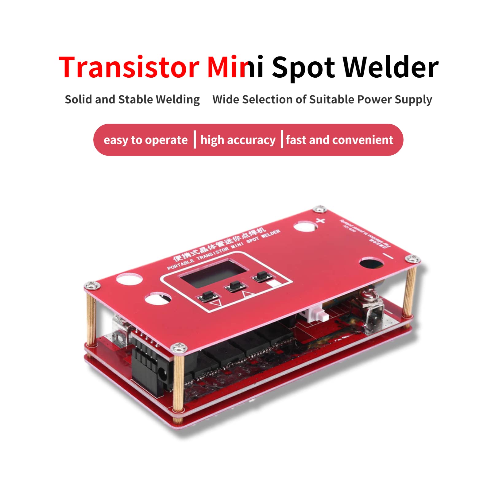 12V Mini Spot Welder for 18650 Battery – Automatic Control - Image 5