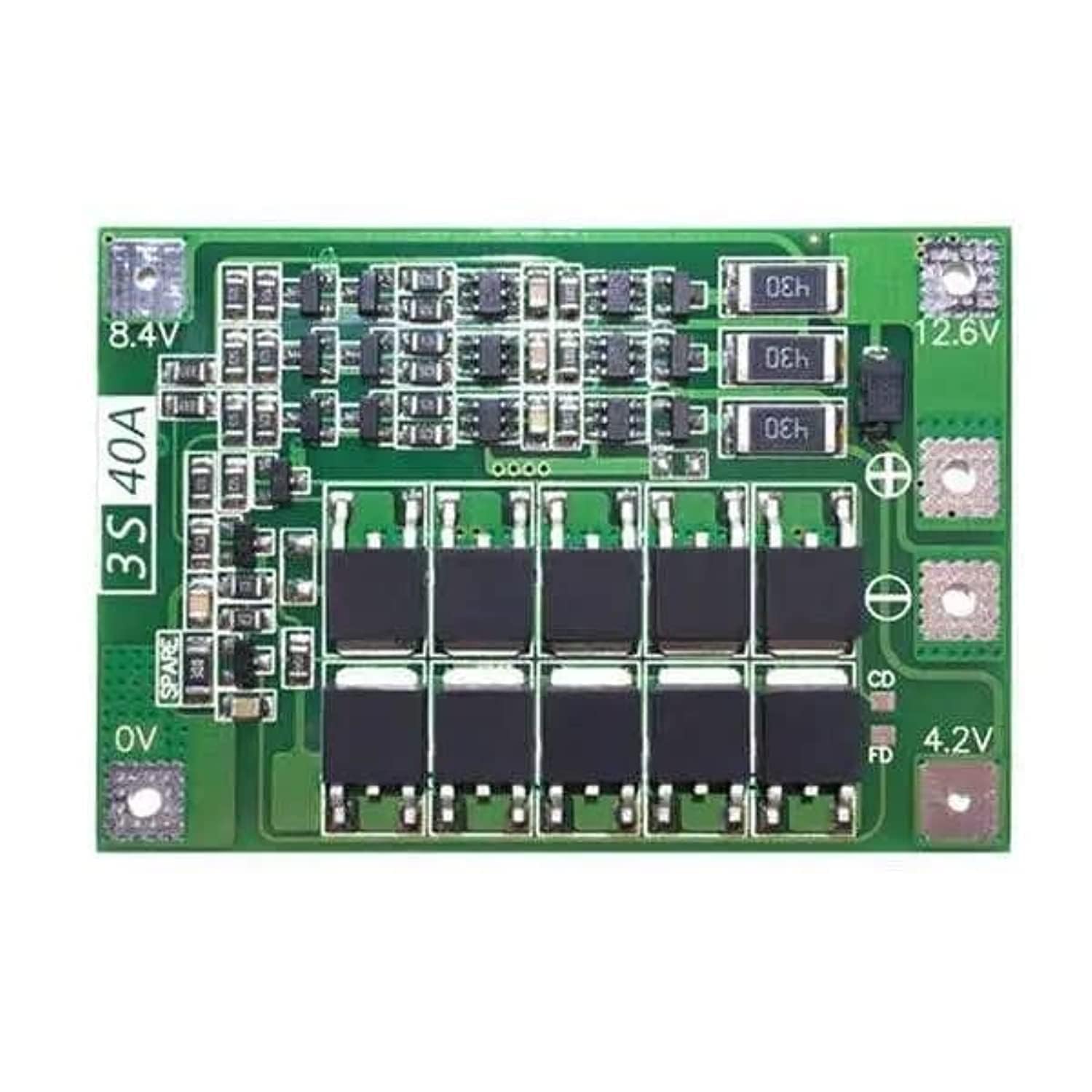 Lithium Battery Charger Protection Module (BMS) 3S 40A 12.6V - Image 9