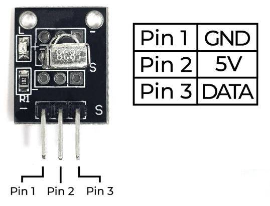 KY-22 HX1838B Infrared sensor receiving module IR 38kHz receiver - Image 6