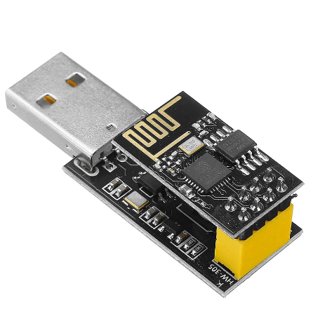 ESP8266 ESP-01 with USB adapter WiFi module - Image 2
