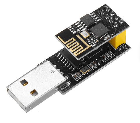 ESP8266 ESP-01 with USB adapter WiFi module - Image 3