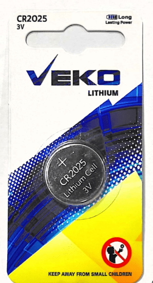 VEKO Lithium Coin Battery 2025 3V - Image 2